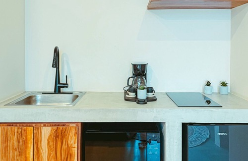 Ek Balam Village Apartment | La Linda Luxury Two Story Apartment Huge Terrace Next to the Pool