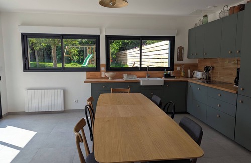 La Poterie-Cap-d'Antifer House | La Maison d'Anita at Le Tilleul, 4 km from Etretat, ideal for families or friends.
