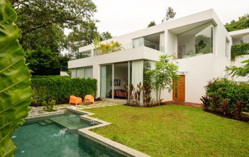 Vagator Villa | La Meira 3BHK Villas in Assagao with Private Pool, Garden, Caretaker, Kitchen & Security