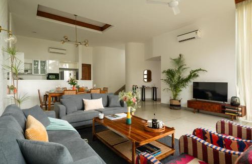 Vagator Villa | La Meira 3BHK Villas in Assagao with Private Pool, Garden, Caretaker, Kitchen & Security
