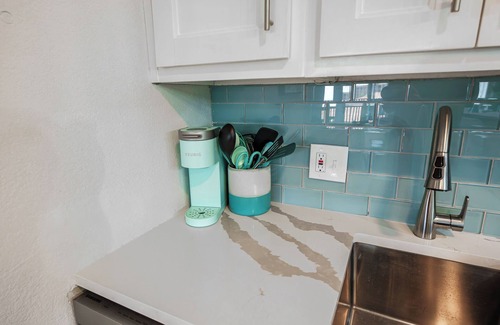 Port Aransas Condo | La Mirage Condo 340 Beachfront Condo Resort with Private Boardwalk to Beach