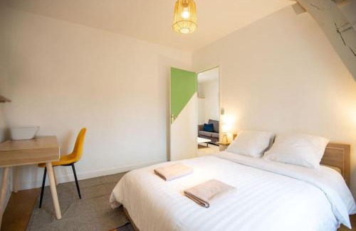 Appoigny Apartment | La Motte Bridard - 2 chambres - 1 canapé-lit - Parking - Jardin