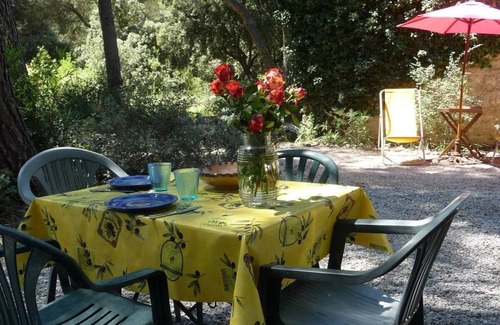 Mazan House | LA NOUVELLE PEYRIERE - stone villa w pool - wooded property - private terrace