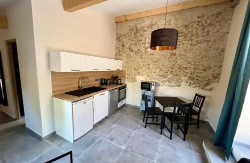 Saint-Antonin-du-Var Apartment | La Parenthèse du Var - Gîte avec grande terrasse vue sur piscine