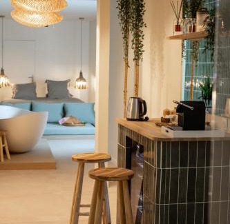 Lille Centre Ville Apartment | La Penida Suite avec Sauna & Baignoire Hyper Centre Lille