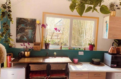 Centre Ville House | La Romance jacuzzi sauna de luxe quiet garden