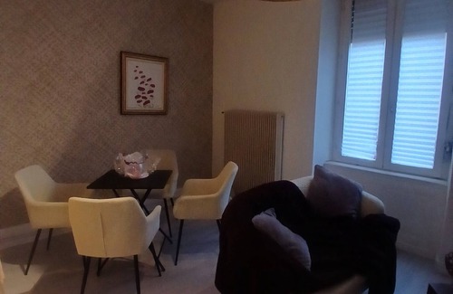 Belfort Apartment | La Roseraie summer garden apartment, quiet and functional