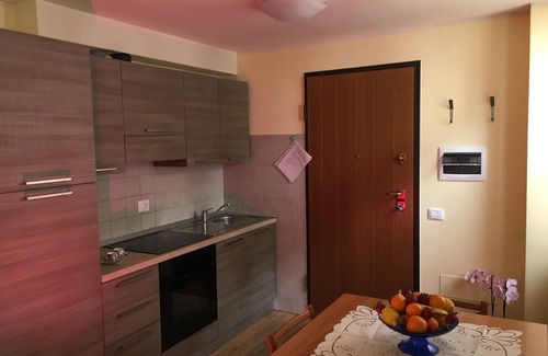 La Thuile Apartment | LA THUILE: COUNTRY CENTER. NEW furnished one bedroom apartment directly on the ski fields. Summer walks parking space, cellar.