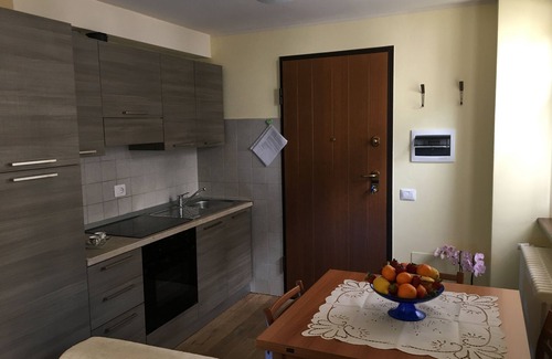 La Thuile Apartment | LA THUILE: COUNTRY CENTER. NEW furnished one bedroom apartment directly on the ski fields. Summer walks parking space, cellar.