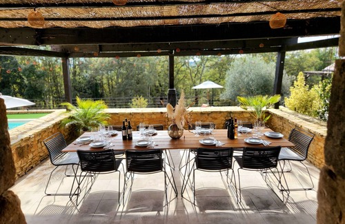 Castelnaud-la-Chapelle House | La Trilogie D'or - 5 BD retreat in Dordogne's Golden Triangle with heated pool