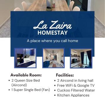Kampung Telong House | La Zaira Homestay Telong Kandis - Free WiFi