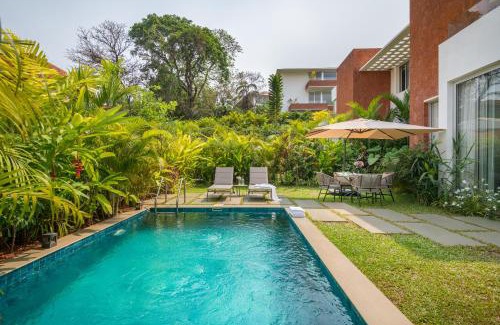 Vagator Villa | La Zamora, 3BHK Villas near Vagator & Anjuna Beach, North Goa with Private Pool, Garden, Terrace & Security