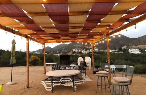 San Antonio de las Minas House | Labios Tintos Bungalow, Valle de Guadalupe, BC, México