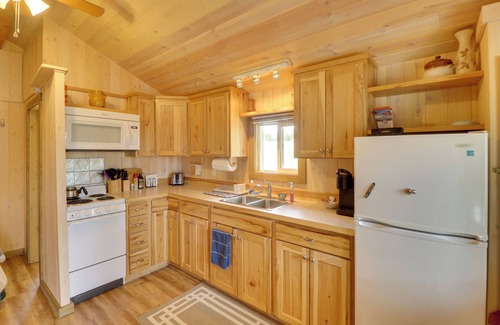 Kalispell Apartment | Lake Access, Deck: Rustic Retreat in Kalispell!