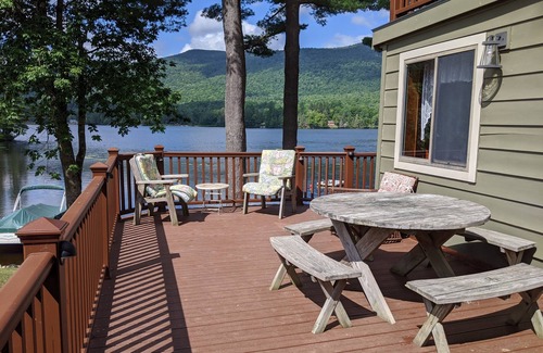 Wells House | Lake Algonquin Wells NY scenic year round 4 bedroom on lake
