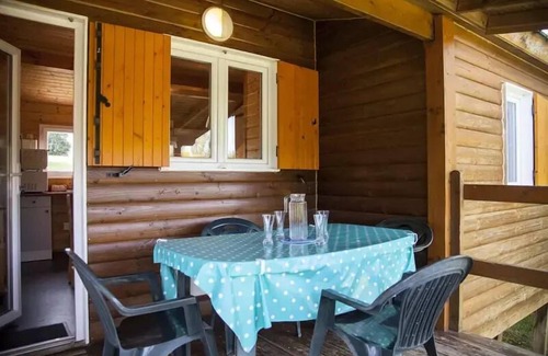 Naucelle Ski Chalet | Lake Bonnefon campsite * - Chalet PREMIUM with lake view 35 m2 (3 bedrooms) 8 persons