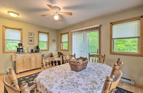 Lake Township Cabin | Lake Cabin in Honor w/Hot Tub, Dock & Sauna!