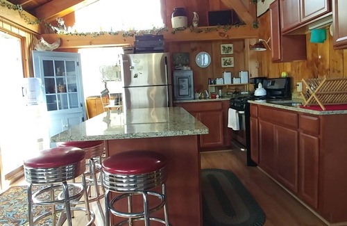 Rushford Lake Cottage | Lake front Chateau de Cunningham on Rushford lake NY