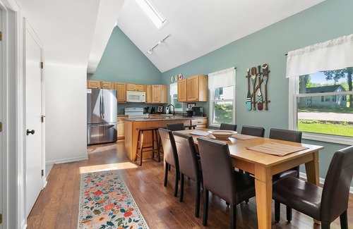 Paw Paw Lake House | Lake Front, Hot Tub, Game Room, Kayak/SUPs, Firepit, Private, Pet Friendly