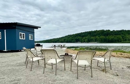 Stoneboro House | Lake Front on Private 150acre Lake 1/2 between Pitt and Erie-Bring your boat!