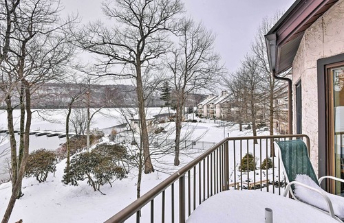 Lake Harmony Apartment | Lake Harmony Condo < 1 Mi to Big Boulder Mountain!