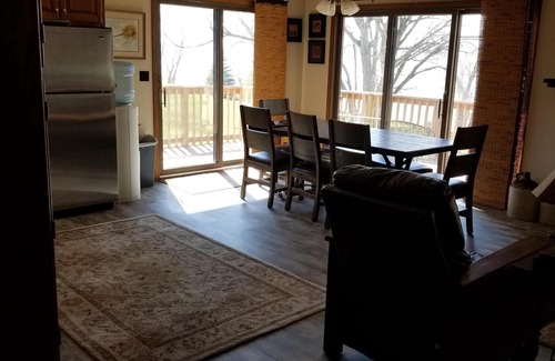 Lonergan House | Lake McConaughy home, One King, Three Queen size beds, Dish TV, and WIFI.