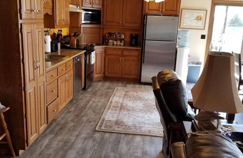 Lonergan House | Lake McConaughy home, One King, Three Queen size beds, Dish TV, and WIFI.