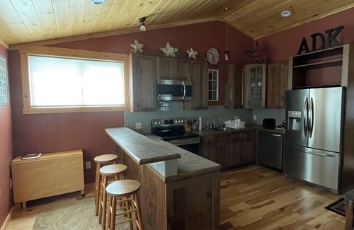 Saranac Lake Apartment | Lake & Mountain View
