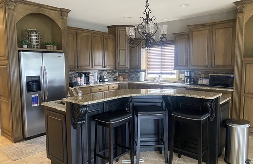 Osage Beach House | Lake of the Ozarks Home with Private Heated Pool and Hot Tub! Main Channel view!