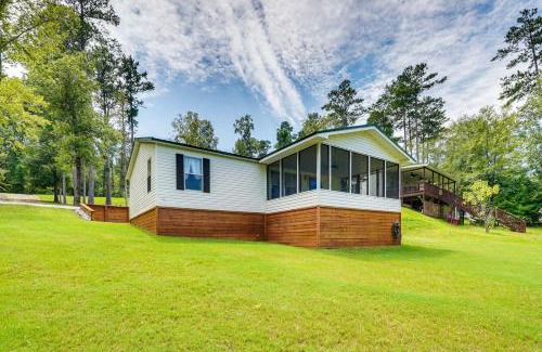 Milledgeville House | Lake Sinclair Escape Screened Porch, Modern Style