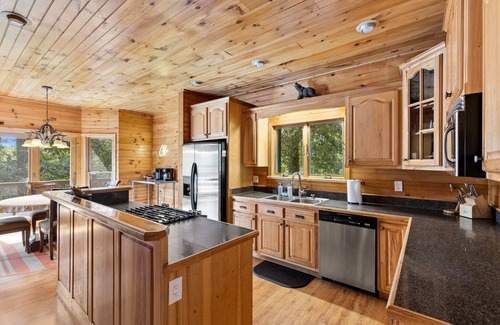 Morganton Cabin | Lake Views | Hot Tub | Fire Pit | Micro Events