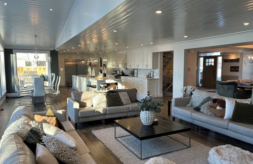 Midnapore House | Lakefront 6BR home w/dock, hot tub, games, sleeps 16—perfect for families!