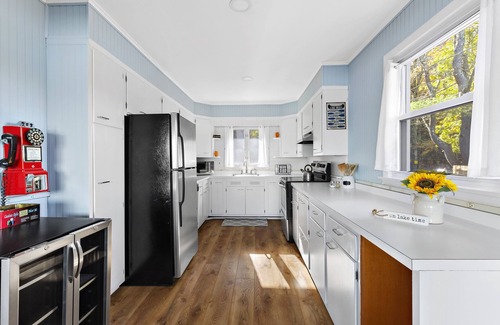 Monticello Cabin | Lakefront Catskills Escape with Hot Tub, Game Room, and Theater!