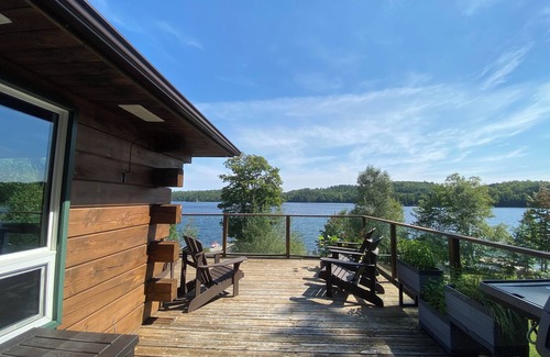 Hastings Highlands Cottage | Lakefront Cottage with sandy walk in and stunning views!