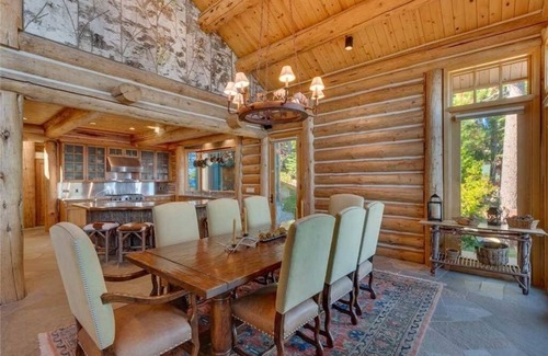Tahoma House | Lakefront Custom Masterpiece with Private pier, Beach, Buoys, Spa! West Shore!