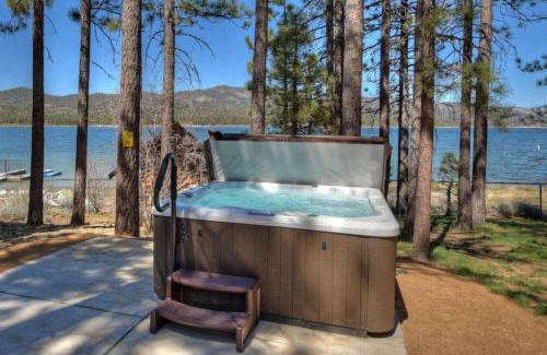 Big Bear Lake House | Lakefront Dock Hot Tub Swingset Deck Views Classic Lake House by AvantStay