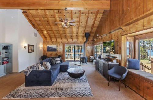 Big Bear Lake House | Lakefront Dock Hot Tub Swingset Deck Views Classic Lake House by AvantStay