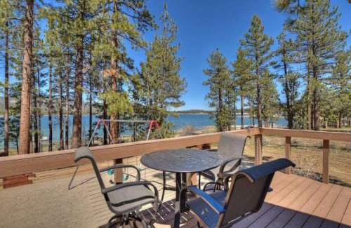 Big Bear Lake House | Lakefront Dock Hot Tub Swingset Deck Views Classic Lake House by AvantStay
