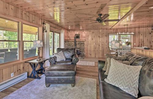 Gloversville House | Lakefront Gloversville Home with Beach and Dock!