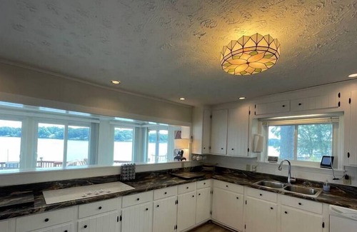 Waterloo House | Lakefront Home with HOTTUB! KAYAKS,SUP's,TUBES! King beds, PingPong, CornHole!