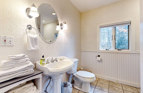 The Bays House | Lakefront home with private beach, dock, kayaks/canoe, & hot tub