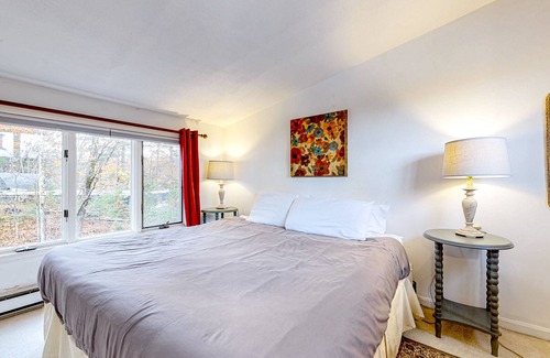 The Bays House | Lakefront home with private beach, dock, kayaks/canoe, & hot tub