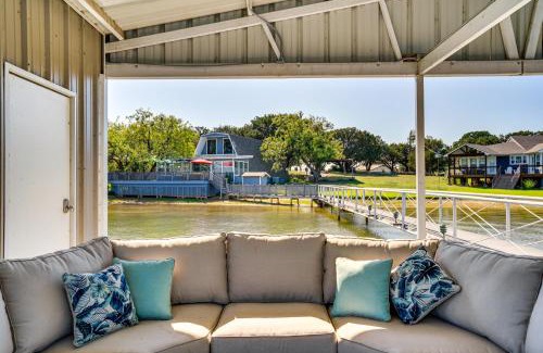 Graford House | Lakefront Home with Private Dock in Graford!