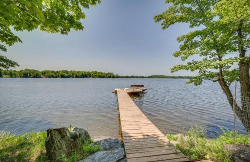 Channing House | Lakefront Michigan Retreat with Private Dock