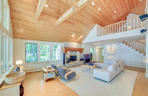 Channing House | Lakefront Michigan Retreat with Private Dock