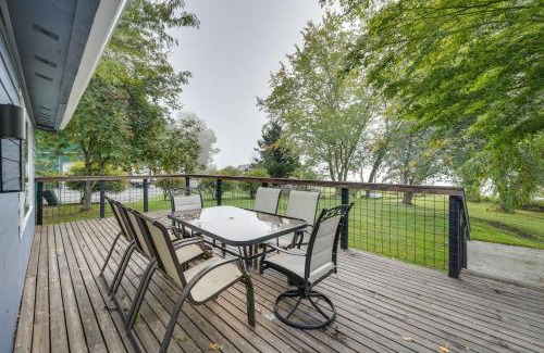Clear Lake House | Lakefront Mount Vernon Home with Private Dock!