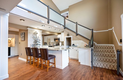Shawnee Bend House | Lakefront Oasis-Miles of Main Channel Views, Fenced Yard, Xtra Suite, Game Room!