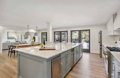 Talahi Island House | Lakefront Oasis | Pool & Hot Tub