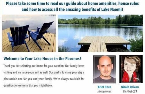 Pocono Pines House | LAKEFRONT RENOVATED 3000+ sf Cabin in 5-Star Lake Naomi