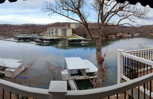Osage Beach House | Lakefront Sunset Point in the Heart of Osage Beach 17.5mm! Great view with Dock